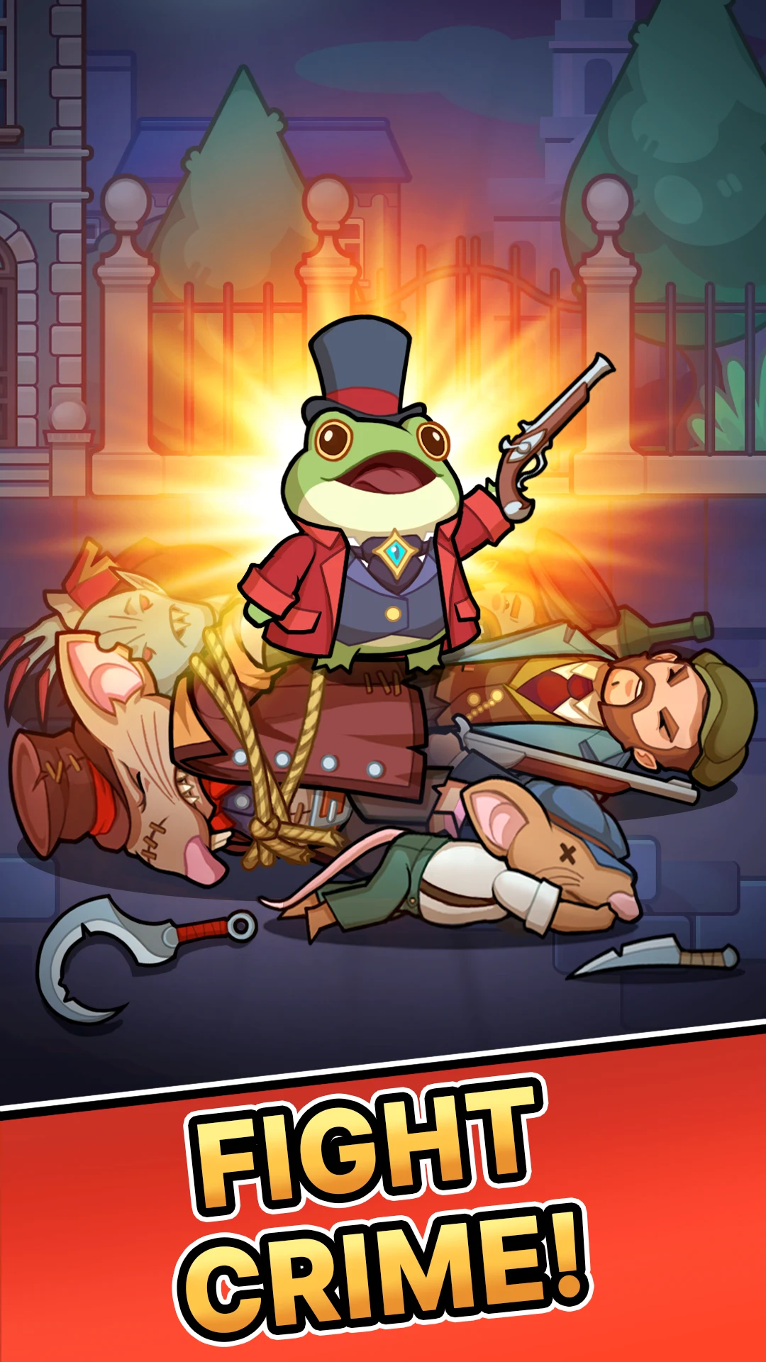 DetecToad: Detective Idle RPG screenshot