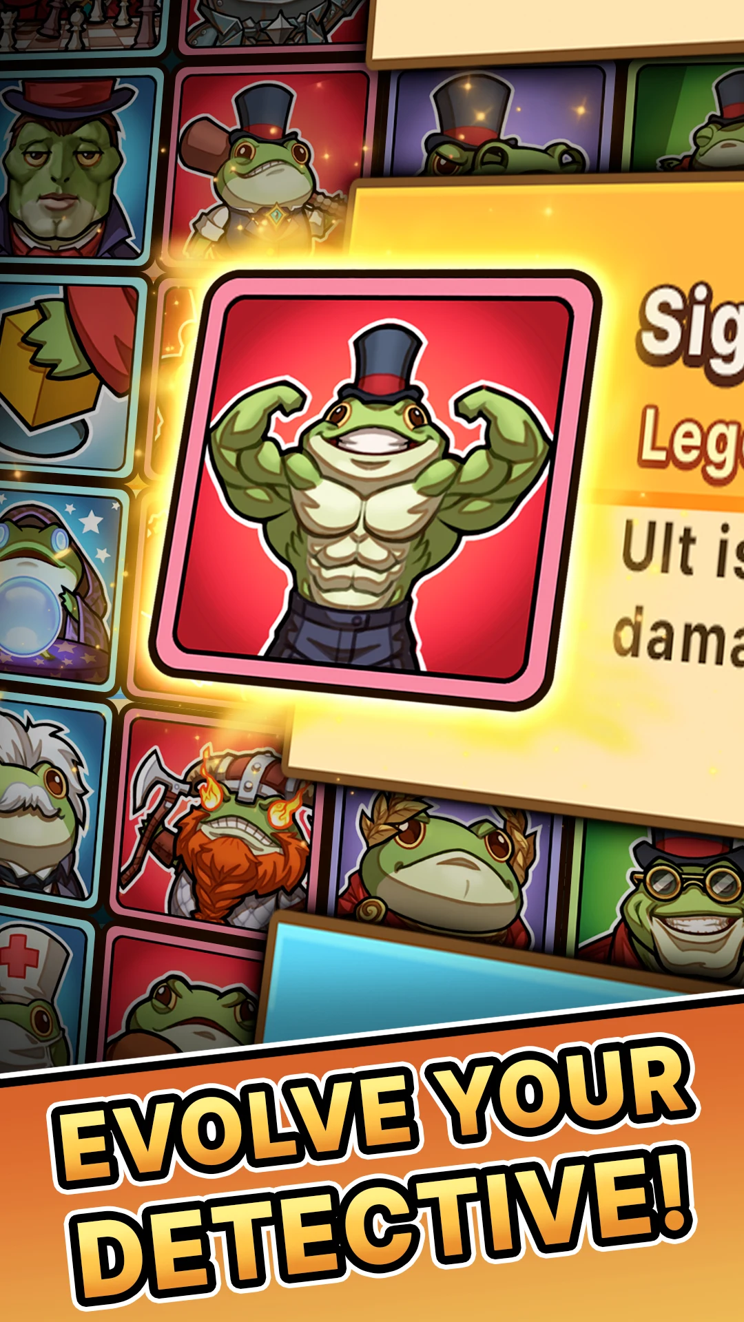 DetecToad: Detective Idle RPG screenshot